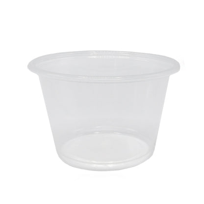 CUP, PORTION PLAS CLR 4OZ (100/PK 25PK/CS)