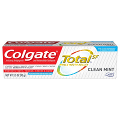 TOOTHPASTE, TOTAL CLEAN MINT PASTE 3.3OZ (6/PK 4PK/CS)