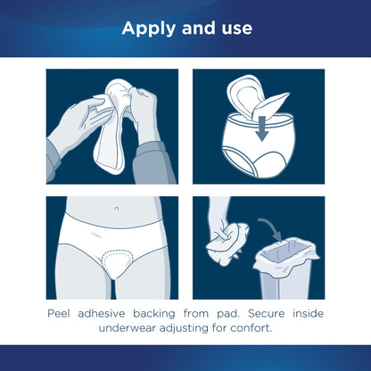 PAD, BLADDER CNTRL ATTENDS DISCREET ULTRATHIN (20/BG 24BG/CS