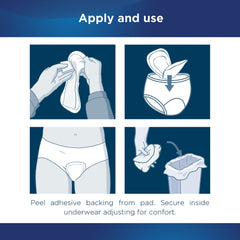 PAD, BLADDER CNTRL ATTENDS DISCREET ULTRATHIN (20/BG 24BG/CS