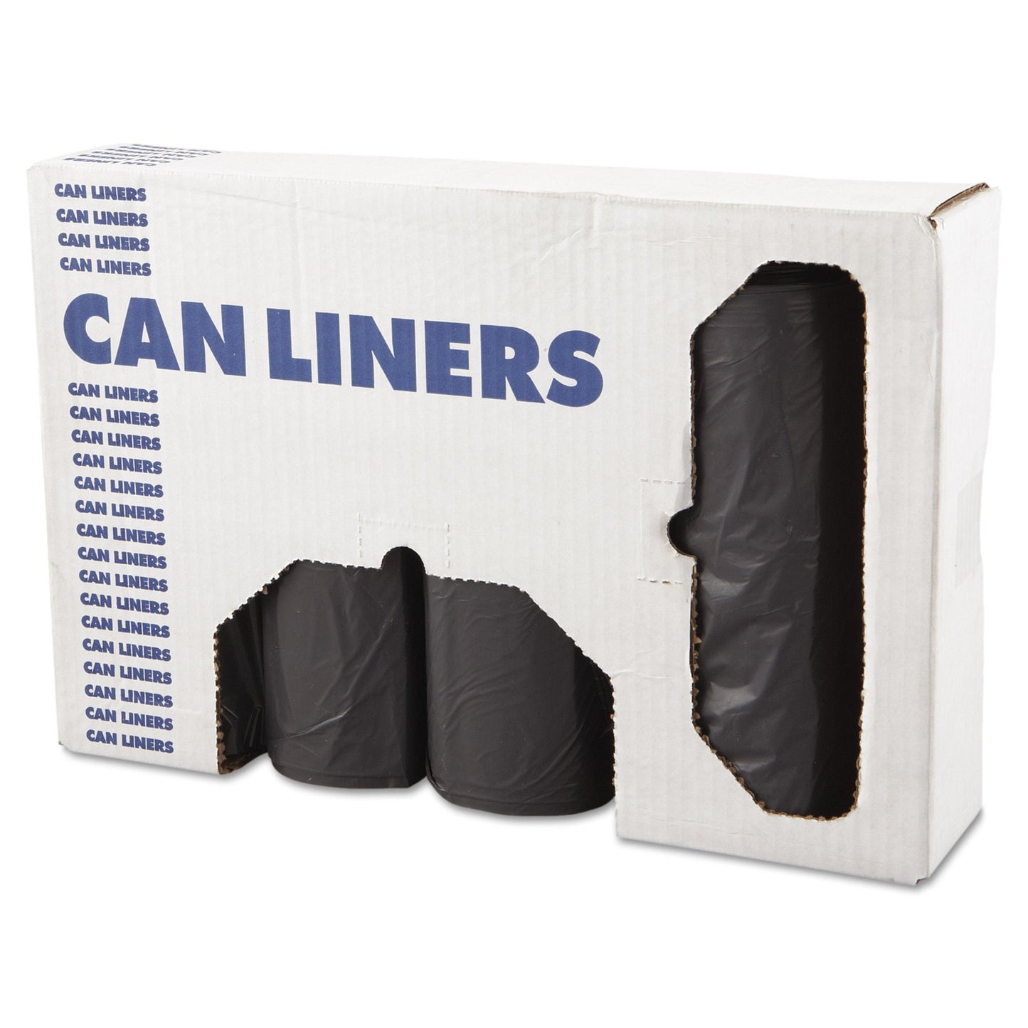 LINER, TRASH GRY 56GL 1.1MIL 43"X47" (100/CT)