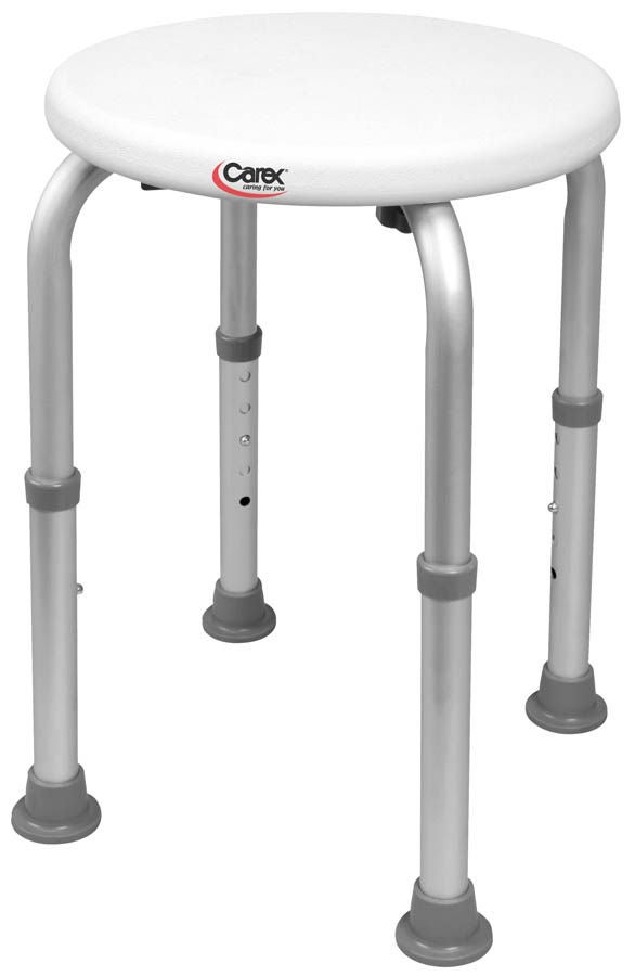 STOOL, SHOWER COMPACT RND (4/CS)