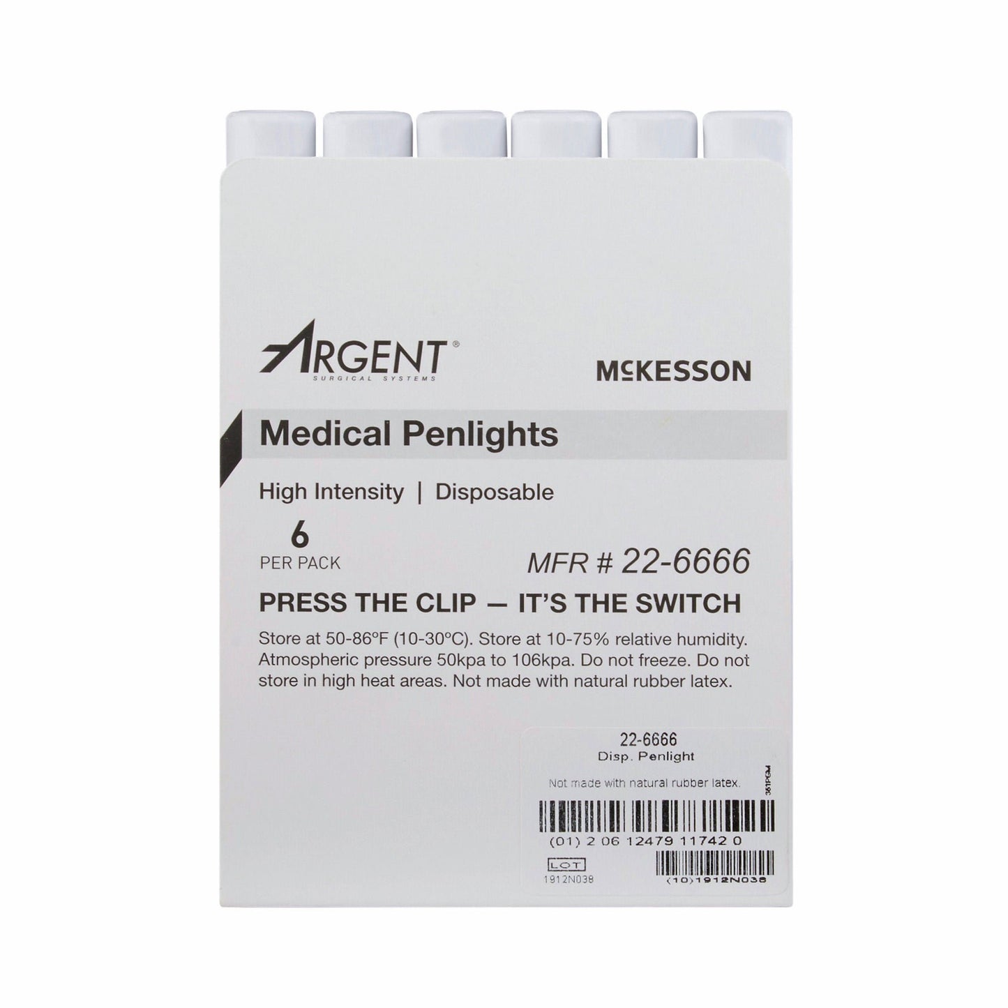 PENLIGHT, W/PUPIL GAUGE DISP (6/PK)