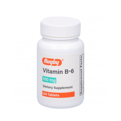 VITAMIN B-6, TAB 100MG (100/BT)