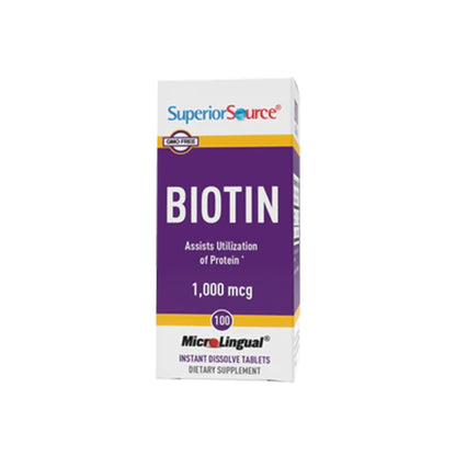 BIOTIN, TAB 1000MCG (100/BT)
