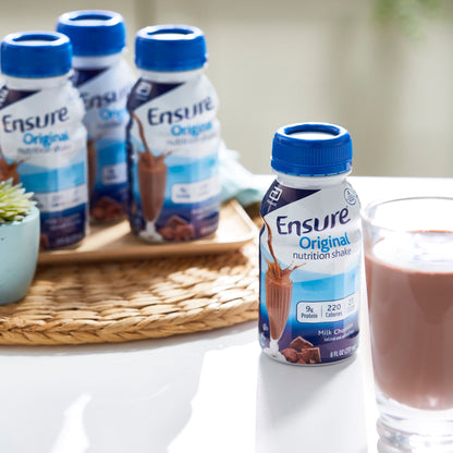ENSURE, RTD CREAMY MILK CHOC 8OZ BTL (6/PK 4PK/CS)