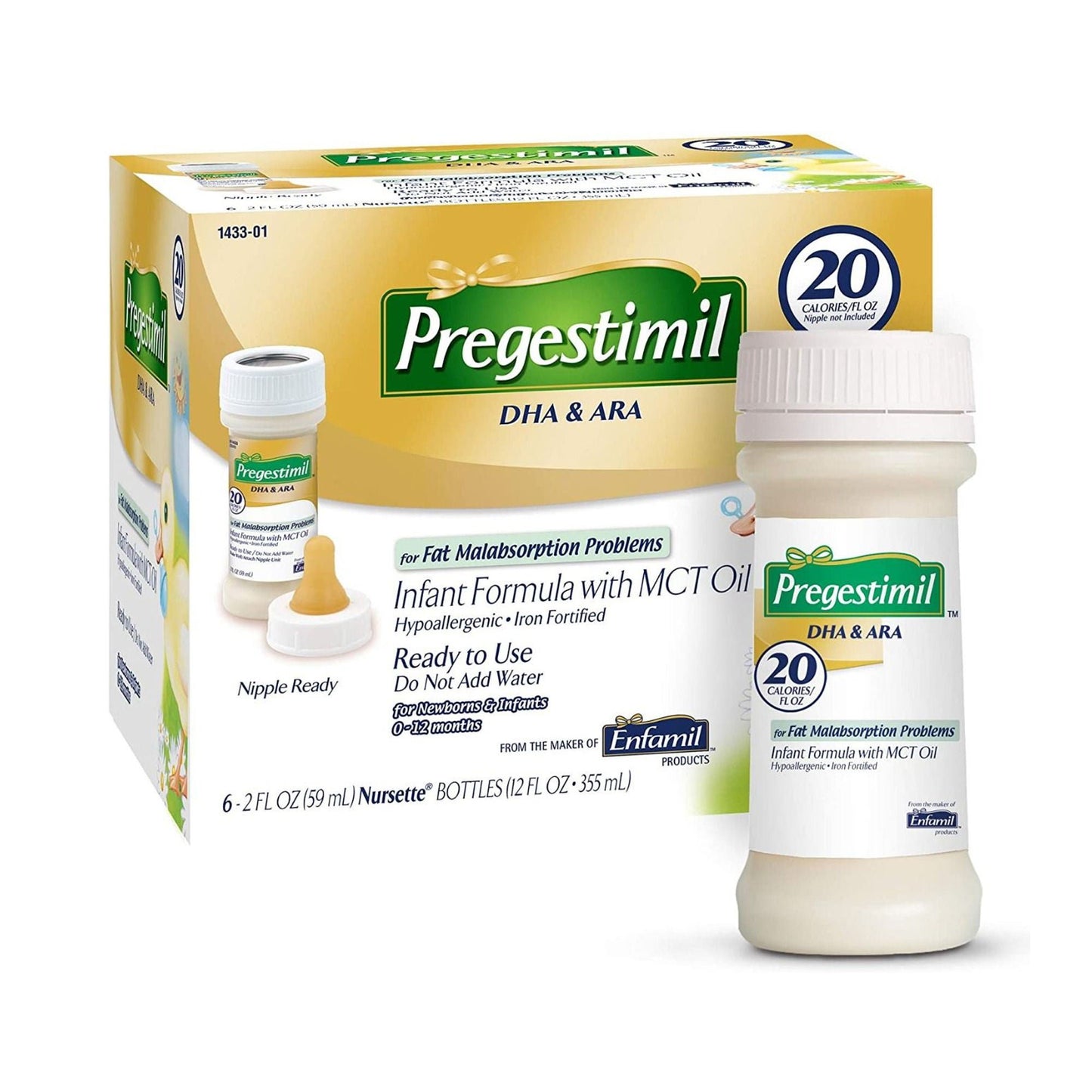 PREGESTIMIL, W/LIPIL 20CAL 2OZ(48/CS)