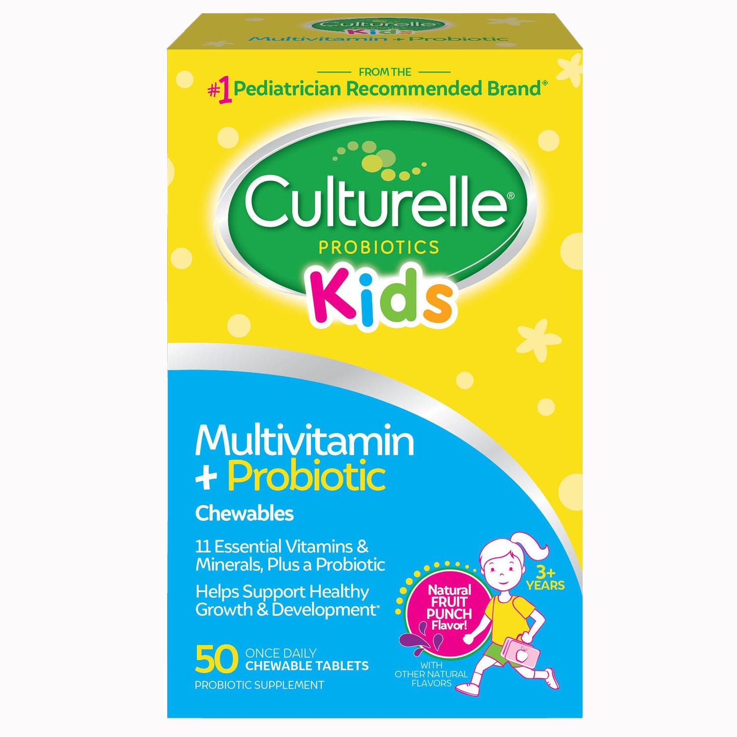 SUPPLEMENT, TAB CULTURELLE KIDMULTI-VITMN (50/BX 24BX/CS)