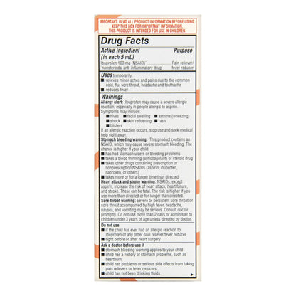 IBUPROFEN, SUSPN ORAL FT CHLD BERRY 4OZ