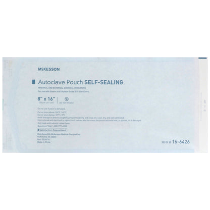 POUCH, SELF SEAL ECON 8X16 (200/BX 5BX/CS)