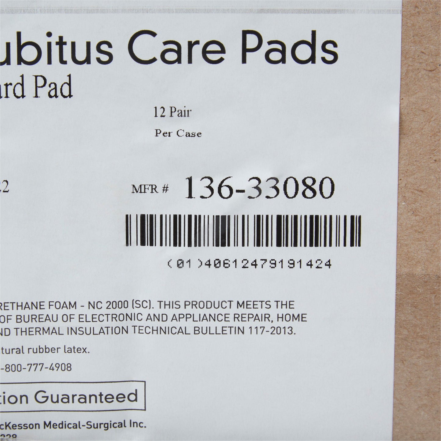 PAD, DECUB AM BOARD 20X7X2" (12/CS)