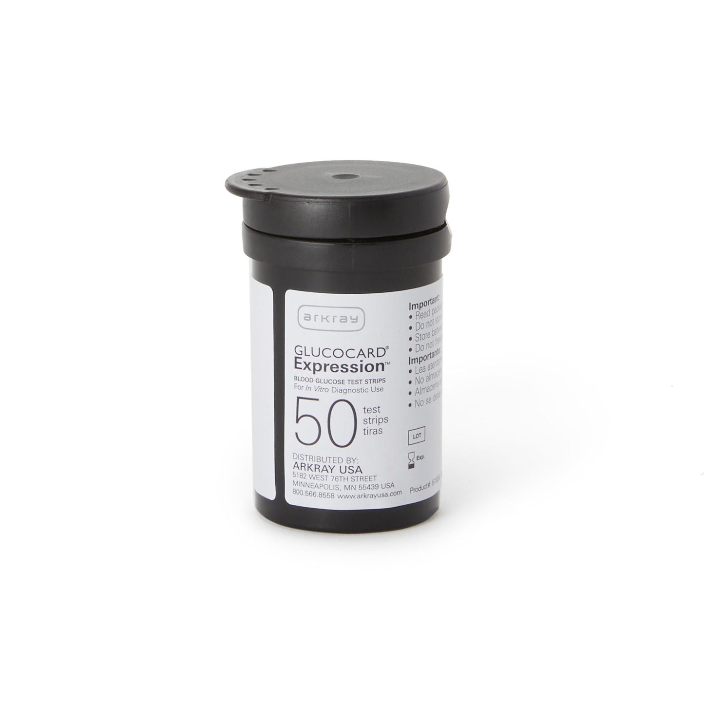TEST STRIP, BLD GLUC GLUCOCARDEXPRESS (50/BX 12BX/