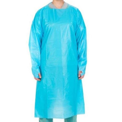 GOWN, IMPERV XL BLUE PLASTIC FILM (75/CS)