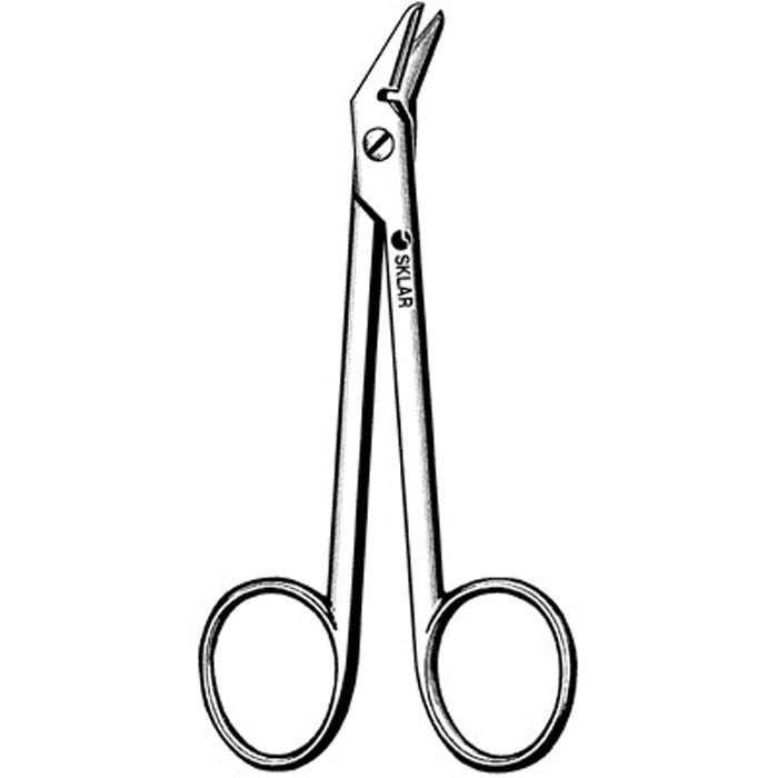 SCISSOR, SUTURE WIRE ANGULAR 41/4"