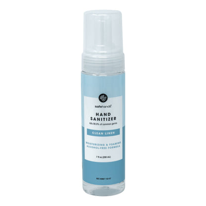 SANITIZER, HND FOAM ALC FREE CLEAN LINEN 7OZ (12/C