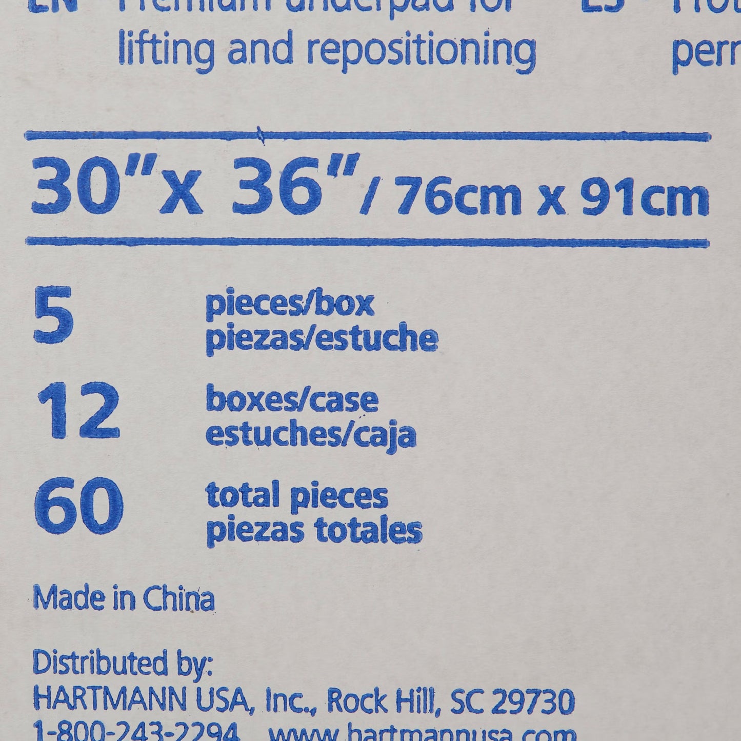 UNDERPAD, REPOSITIONING MOLICARE HEAVYWEIGHT (5/BG 12BG/CS)