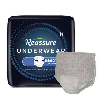 Reassure® Maximum Absorbent Underwear, Medium – Heavy Absorbency, Medium