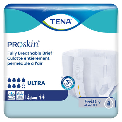 BRIEF, TENA PROSKIN ULTRA XLG (20/BG 4BG/CS)