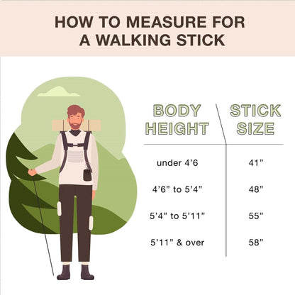 STICK, WALKING WOOD BRAZOS 48 TWISTED AROMATIC CEDAR 48"