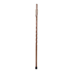 STICK, WALKING WOOD BRAZOS 55 TWISTED OAK BACKPACKER RED 55"