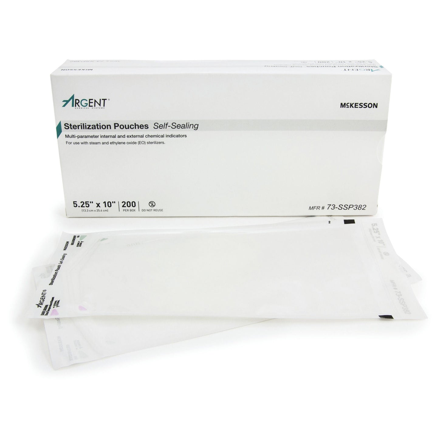 POUCH, SELF SEAL 5.25"X10" (200/BX 10BX/CS)