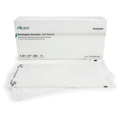 POUCH, SELF SEAL 5.25"X10" (200/BX 10BX/CS)