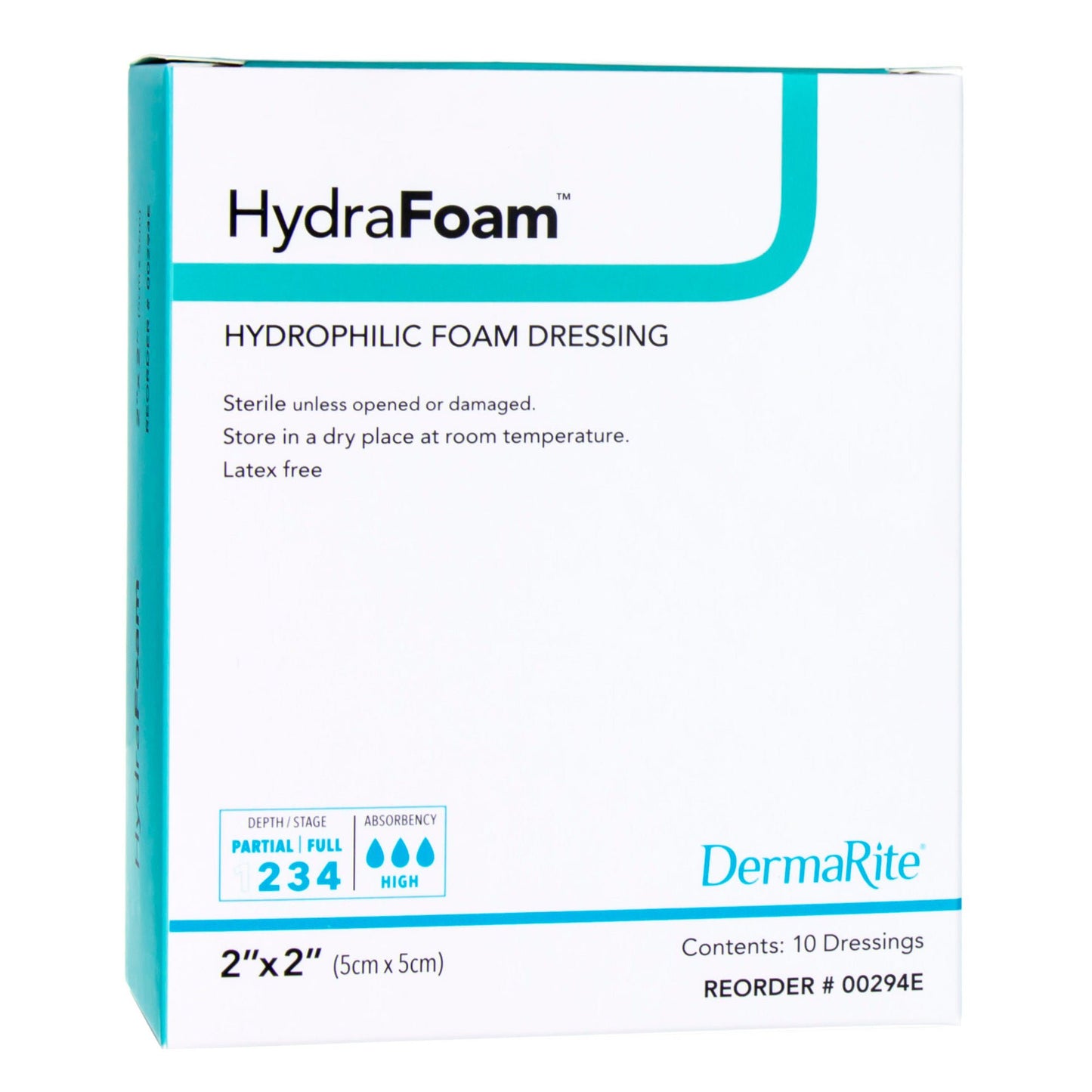 DRESSING, HYDRAFOAM 2X2" (10/BX)