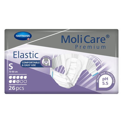 BRIEF, MOLICARE PREMIUM ELAS DISP 8D SM (26/BG 3BG/CS)