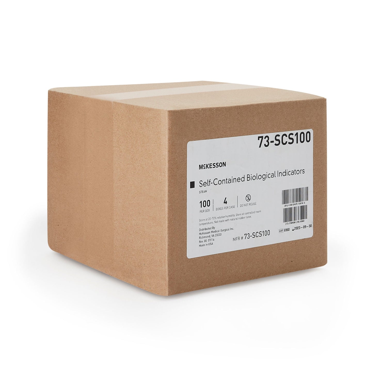 INDICATOR, BIOLOGICAL STEAM SLF-CONTAIN(100/BX 4BX