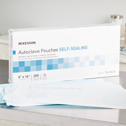 POUCH, SELF SEAL ECON 8X16 (200/BX 5BX/CS)