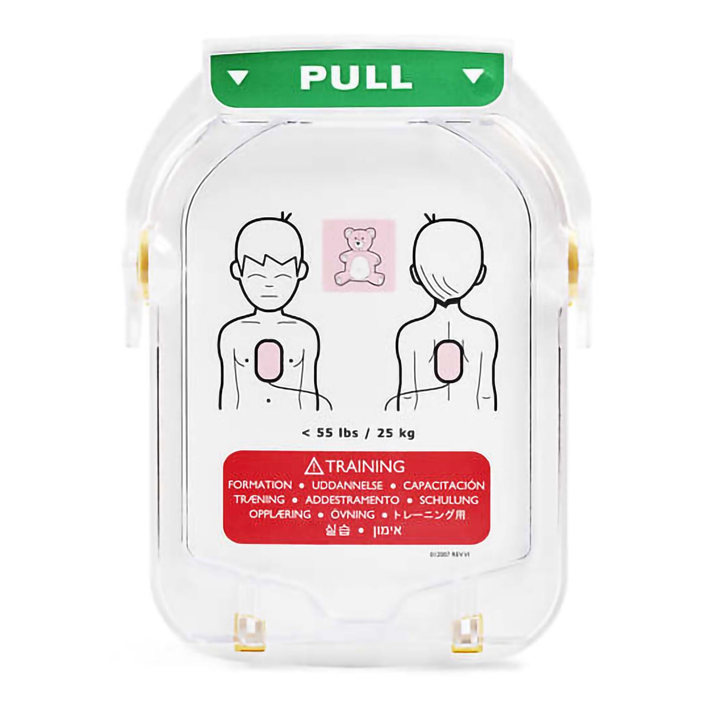 PAD, TRAINING AED CARTRIDGE INF/CHLD