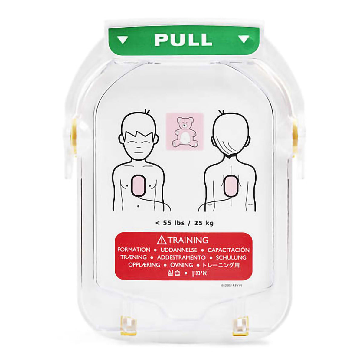 PAD, TRAINING AED CARTRIDGE INF/CHLD
