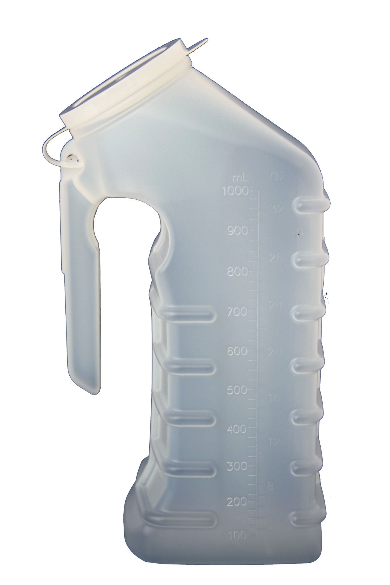 URINAL, MALE W/LID TRANSPARENT(48/CS)