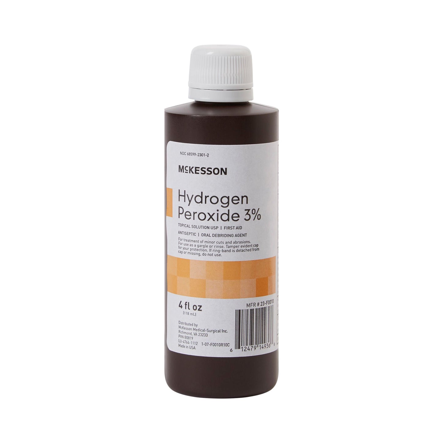 HYDROGEN PEROXIDE, 3% 4OZ (24/CS)