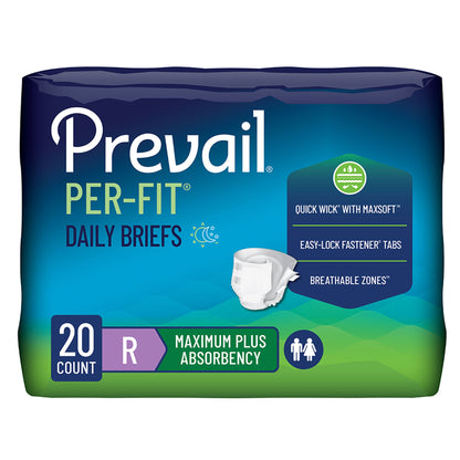 BRIEF, PREVAIL PR-FIT W/ELF LARB SM-MD (18/PK)