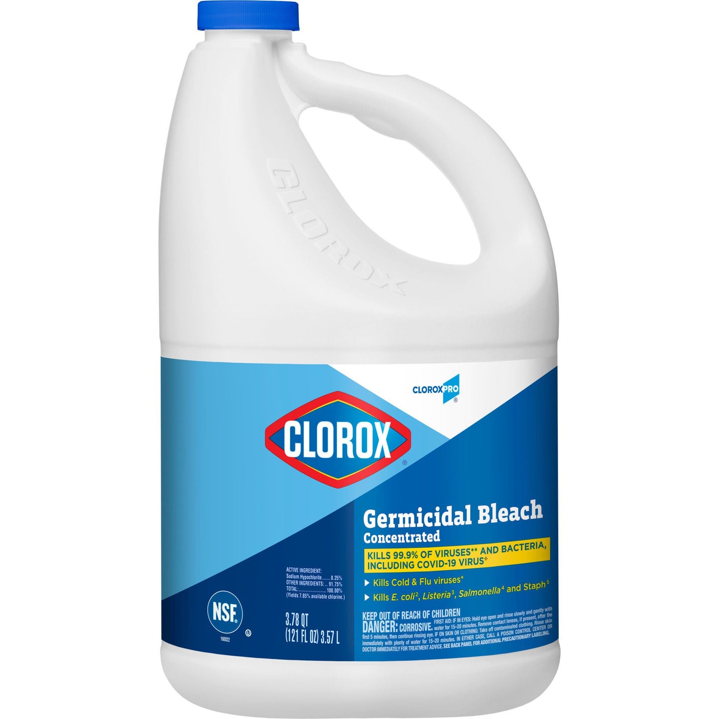 BLEACH, CLOROX GERMICIDAL CONCLIQ 121OZ (3/CS) SALFLD