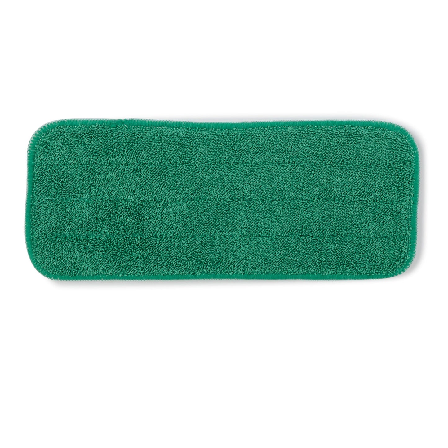 PAD, WET MOP MICROFIBER LOOP FLAT GRN 13" (12/DZ 10DZ/CS)