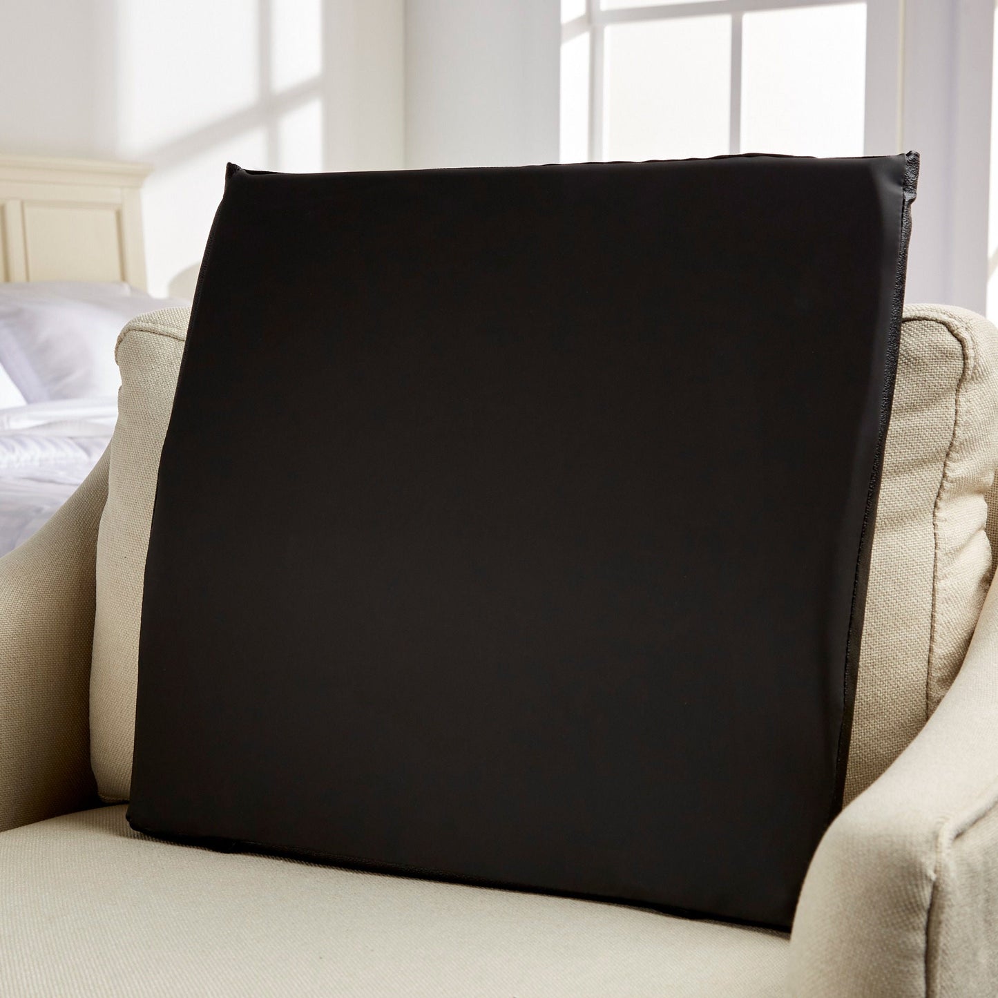 CUSHION, BACK W/LUMBAR SUPP 18"X17" (4/CS)