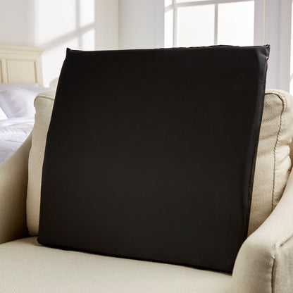 CUSHION, BACK W/LUMBAR SUPP 18"X17" (4/CS)