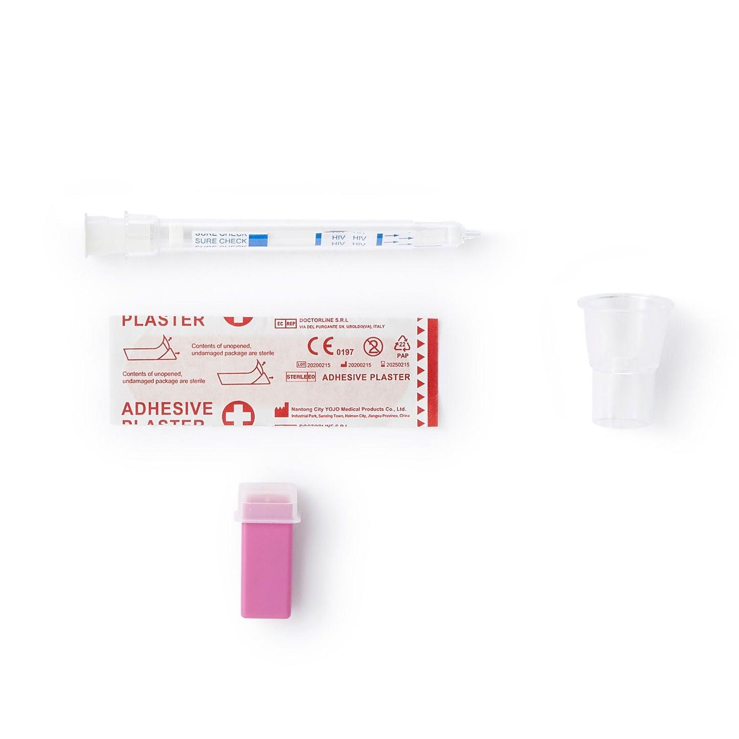 RAPID TEST, SURE-CHECK HIV 1/2ASSAY 25TEST FINGER STICK