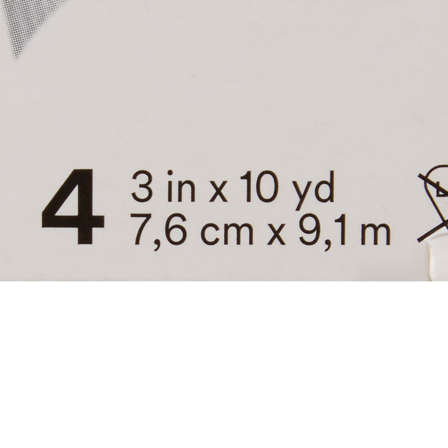 TAPE, ADHSV DURAPORE 3"X10YDS (4/BX) 3M