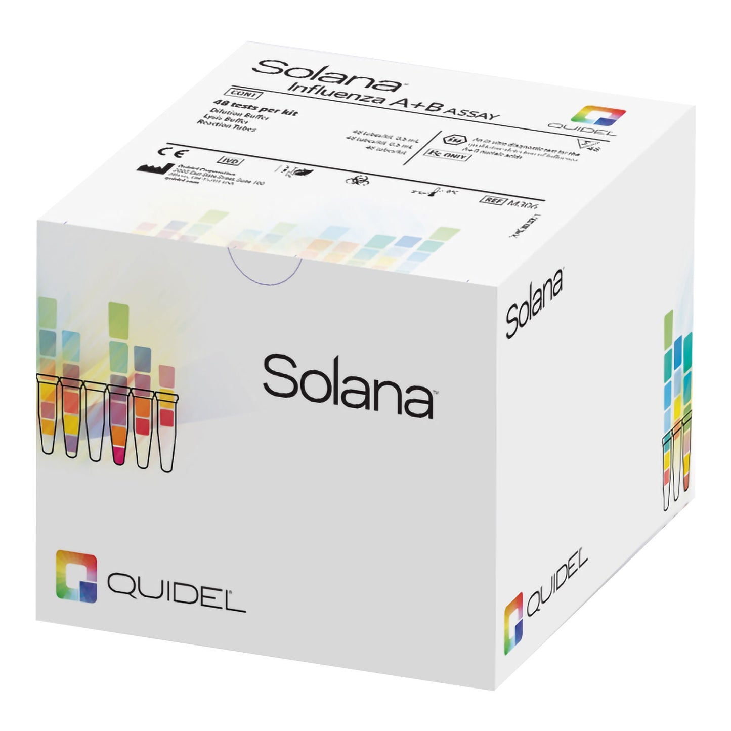 TEST KIT, ASSAY SOLANA INFLUENZA A+B (48/KT)