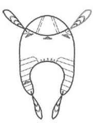 SLING, FULL BACK 6PT SM D/S