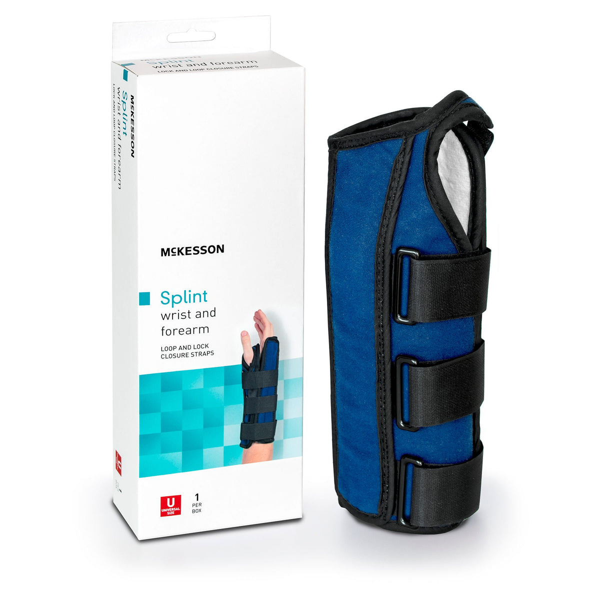 WRIST/FOREARM SPLINT, RT UNIVERSAL 10"