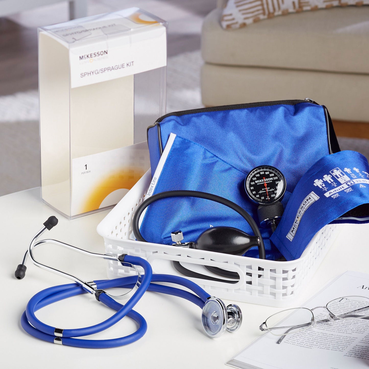 SPHYG/SPRAGUE KIT, LF RBLU ADLT (1/BX 10BX/CS)