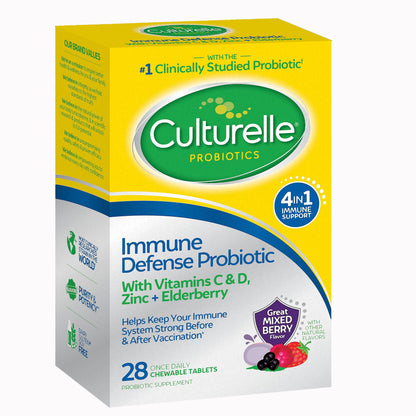 SUPPLEMENT, TAB CHEW CULTURELLE ADLT IMMUNE (28/BX 24BX/CS)