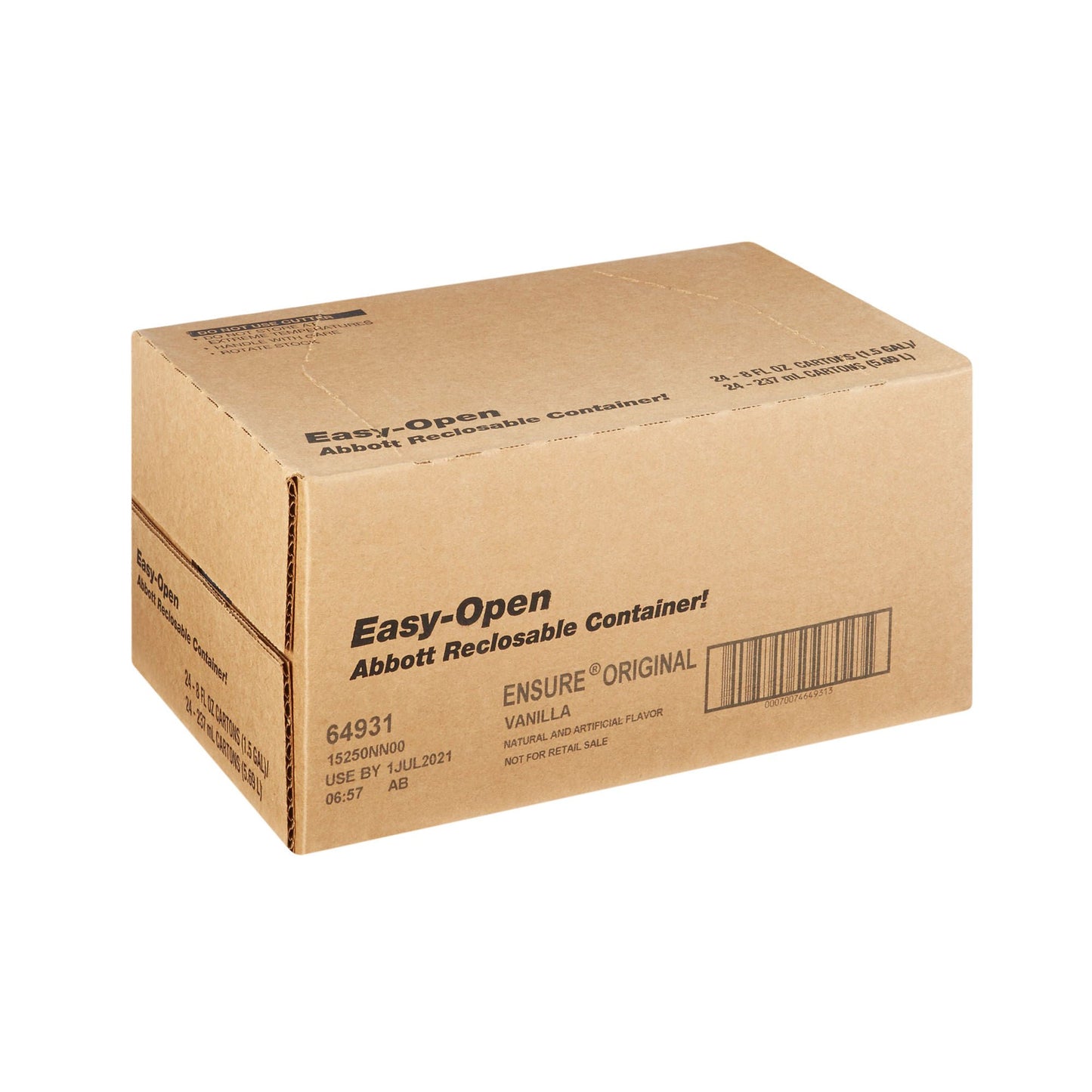 ENSURE, ORIG INST ARC VAN 8OZ (24/CS)