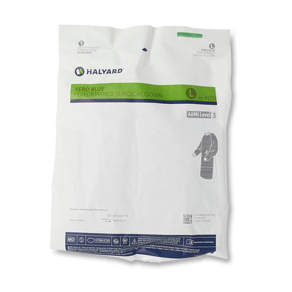 GOWN, SURG AERO PERFORMANCE LGBLUE STERILE (32/CS)