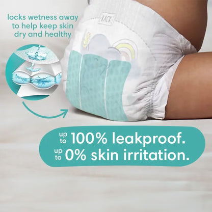 DIAPER, INF PAMPERS SWADDLERS SZ0 (31/PK 4PK/CS)