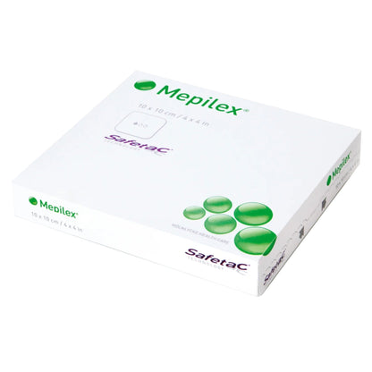 DRESSING, MEPILEX FOAM 4X4" (5/BX 14BX/CS)